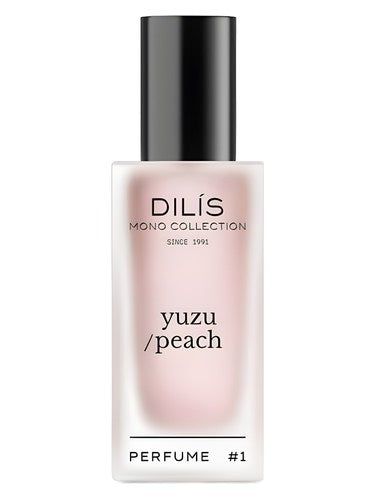 Dilís Parfum #1 yuzu/peach fragrance bottle