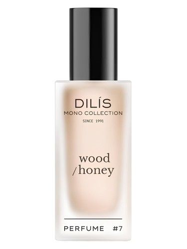 Dilís Parfum #7 wood/honey fragrance bottle