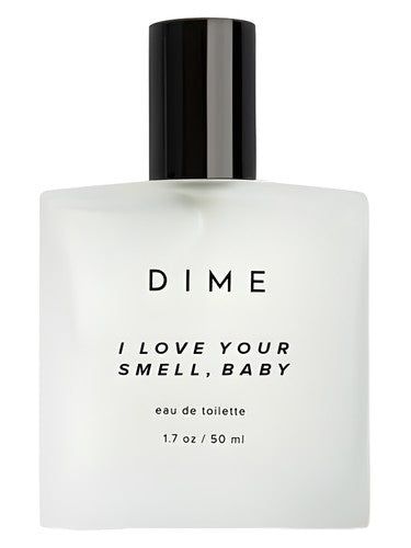 DIME Beauty I Love Your Smell, Baby fragrance bottle