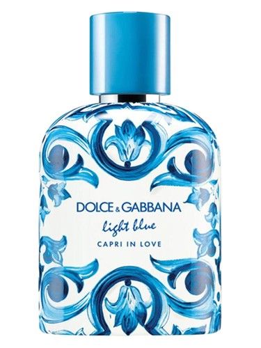 Dolce&Gabbana Light Blue Capri In Love Pour Homme Eau de Parfum fragrance bottle