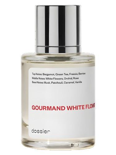 Dossier Gourmand White Flowers fragrance bottle