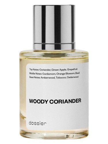 Dossier Woody Coriander fragrance bottle