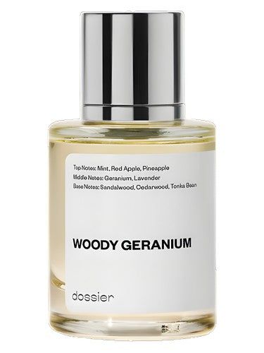 Dossier Woody Geranium fragrance bottle