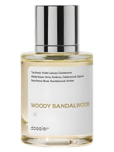 Dossier Woody Sandalwood fragrance bottle