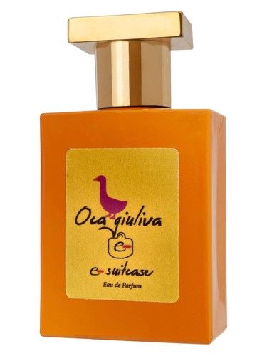 e Suitcase Oca Giuliva fragrance bottle
