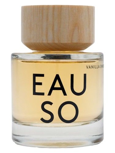 EAUSO VERT Vanilla Embers fragrance bottle