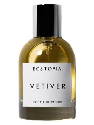 Ecstopia Vetiver fragrance bottle
