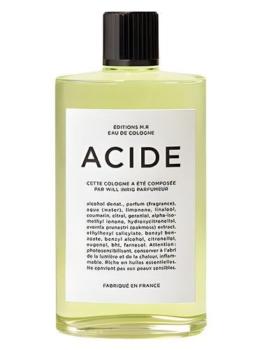 Editions M. R. Acide fragrance bottle