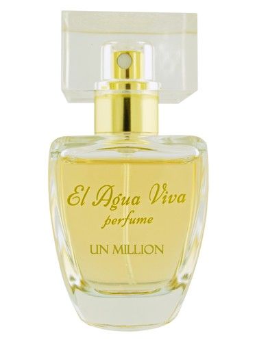 El Agua Viva Perfume Un Million Миллион fragrance bottle