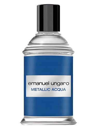 Emanuel Ungaro Metallic Acqua fragrance bottle