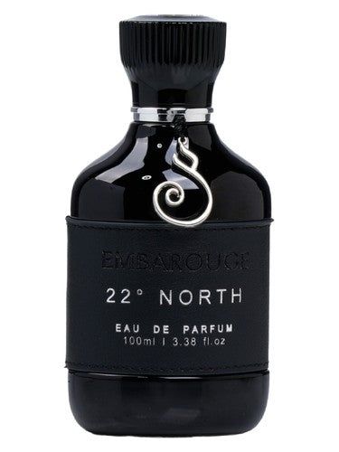 Embarouge 22º North fragrance bottle