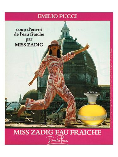 Emilio Pucci Miss Zadig Eau Fraîche fragrance bottle