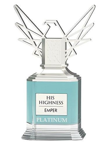 Emper His Highness Platinum fragrance bottle