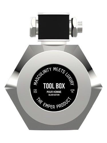 Emper Tool Box Silver fragrance bottle