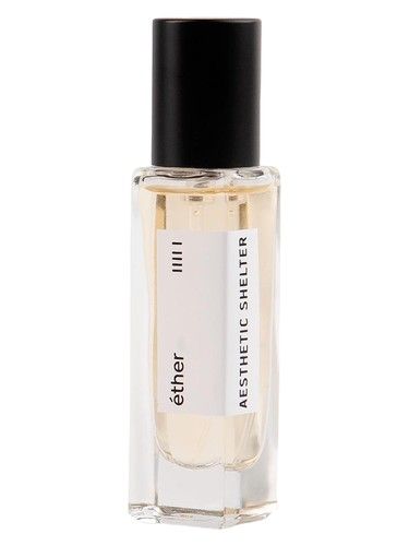 éther Aesthetic Shelter fragrance bottle