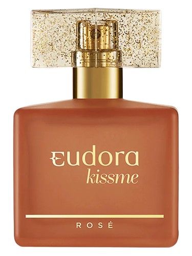 Eudora Kiss Me Rosé fragrance bottle