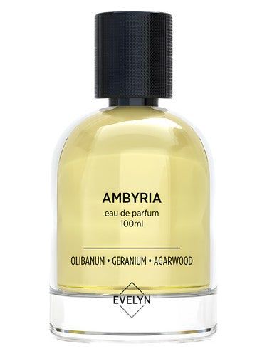 Evelyn Ambyria fragrance bottle