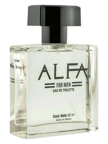 Farmacias Similares Alfa for Men fragrance bottle