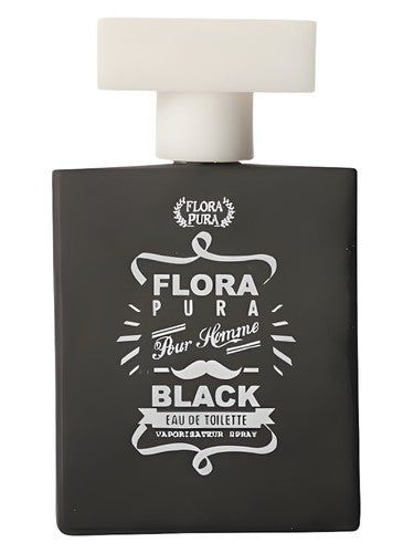 Flora Pura Black Pour Homme fragrance bottle
