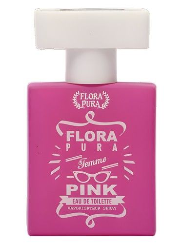 Flora Pura Pink fragrance bottle