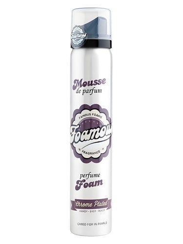 Foamous Chrome Plated fragrance bottle