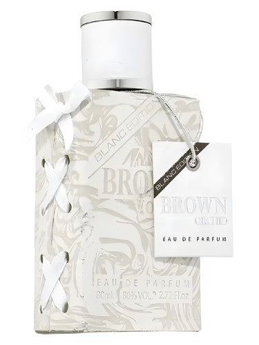 Fragrance World Brown Orchid Blanc Edition fragrance bottle