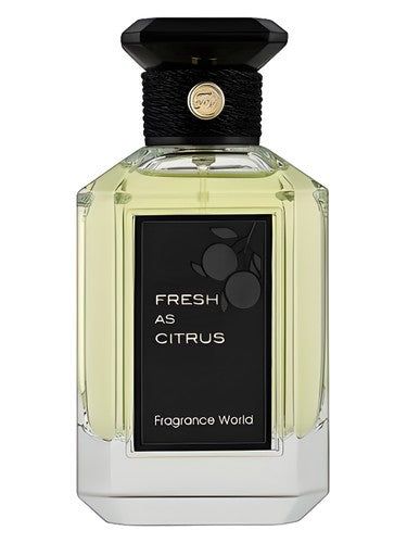 Fragrance World Fresh As Citrus fragrance bottle