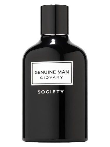 Fragrance World Genuine Man Giovany Society fragrance bottle