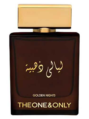 Fragrance World The One and Only Golden Nights fragrance bottle