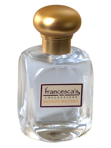 francesca's Indigo Waters fragrance bottle