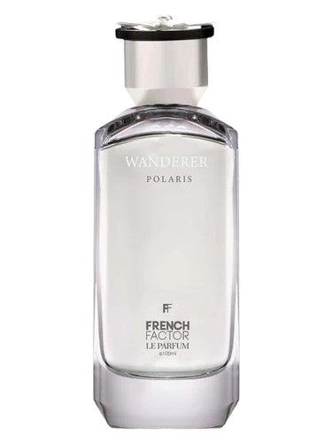 French Factor Wanderer Polaris fragrance bottle
