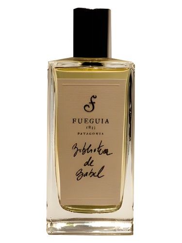 Fueguia 1833 Biblioteca de Babel fragrance bottle