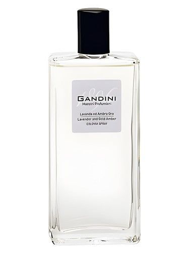 Gandini 1896 Lavender and Gold Amber fragrance bottle