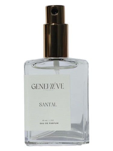 Geneviève Fragrances Santal fragrance bottle