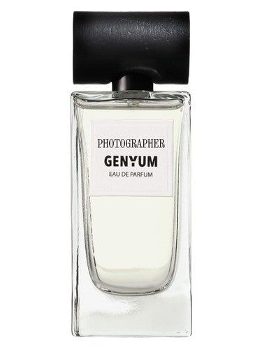 Genyum Photographer fragrance bottle