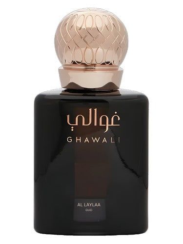 Ghawali Al Laylaa Oud fragrance bottle