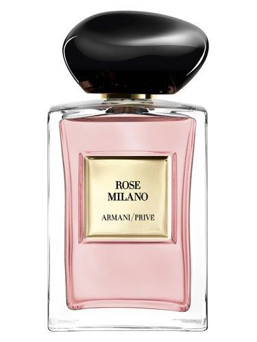Giorgio Armani Rose Milano fragrance bottle
