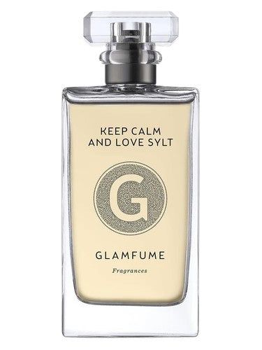 Glamfume Keep Calm and Love Sylt 2 fragrance bottle