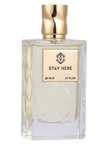 Golden Judi Stay Here fragrance bottle