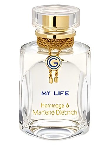 Gres My Life Hommage a Marlene Dietrich fragrance bottle