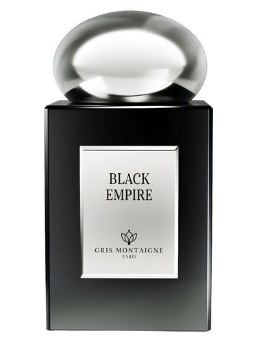 Gris Montaigne Paris Black Empire fragrance bottle