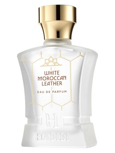 Habibi NY White Moroccan Leather fragrance bottle