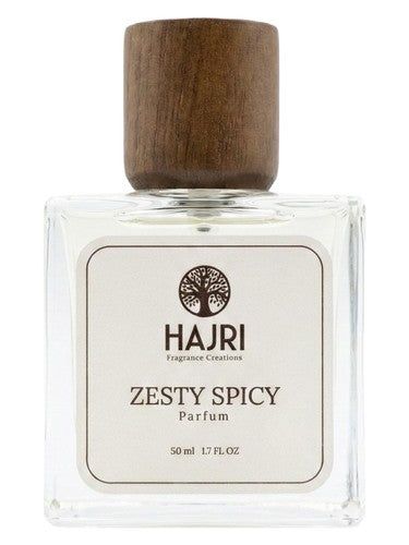 Hajri Zesty Spicy fragrance bottle