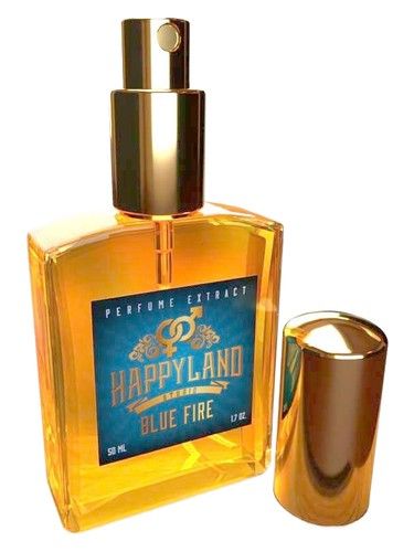 Happyland Blue Fire fragrance bottle