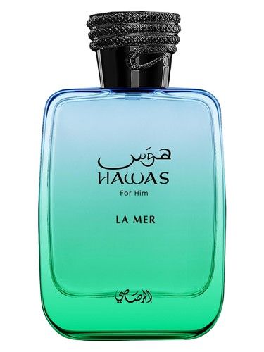 Rasasi Hawas La Mer fragrance bottle