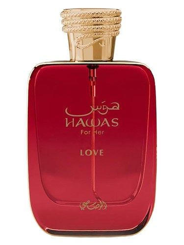 Rasasi Hawas Love fragrance bottle