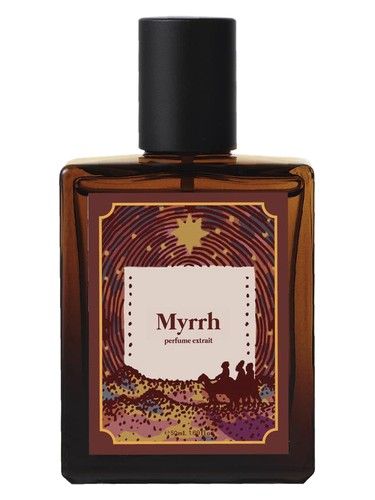 Hebron Project Myrrh fragrance bottle