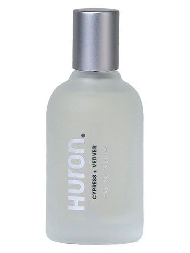 Huron Cypress + Vetiver fragrance bottle