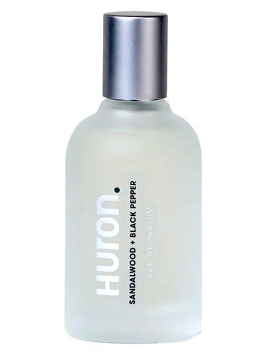 Huron Sandalwood + Black Peppe fragrance bottle