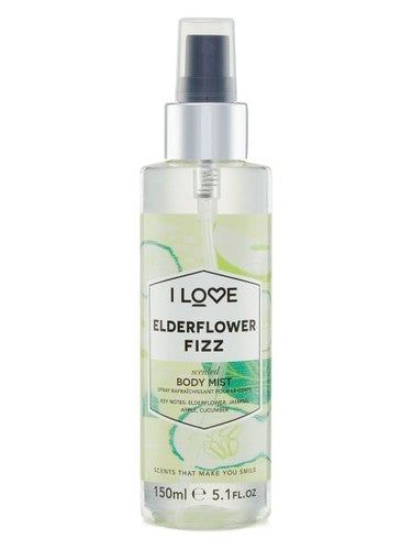 I LOVE Elderflower Fizz fragrance bottle